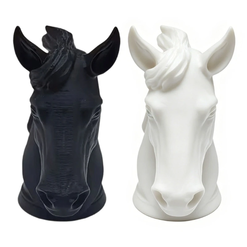 Trailer Hitch Cover Universal Trailer Hitch Decoration Caps Weatherproof Guard Protective Cover Modern Horse Head Design
