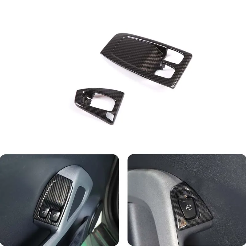 

For 10-15 models of Mercedes-Benz smart glass lift frame decorative car interior decorative accessories ABS material