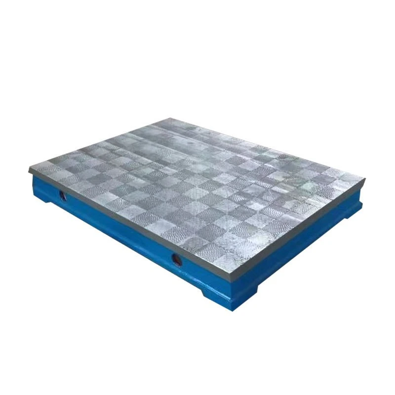 T-slot platform, plate scribing welding inspection tool, precision leveling of workbench station