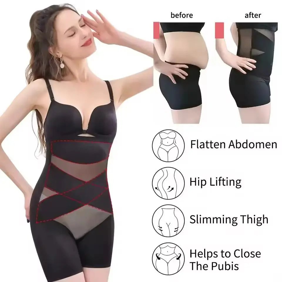 Women Waist Trainer Body Shaper Panties Tummy Belly Body Slimming High Waist Control Panties Shapewear Girdle Underwear