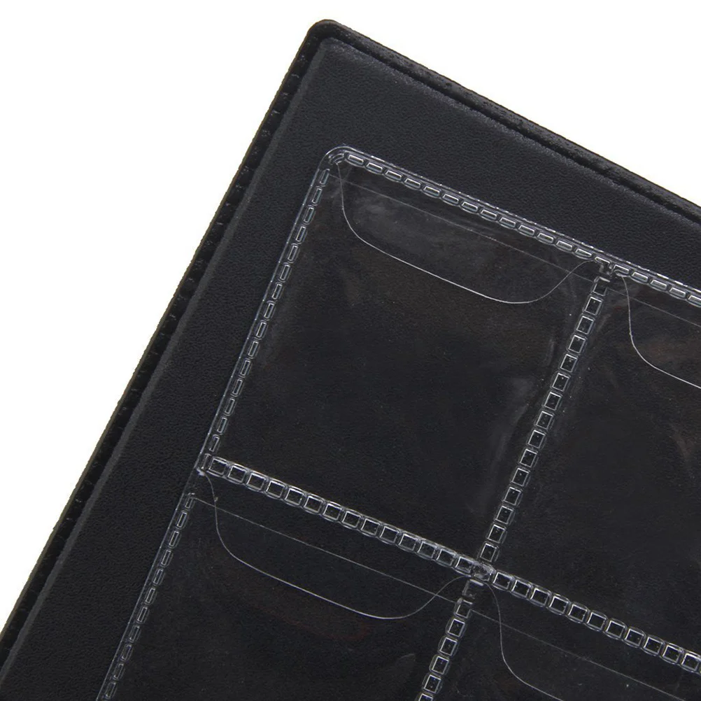 Coin Collection Book Rosy 13.8X9.8Cm 10 Pages 60 Pockets Pu Cover Opp Page For Coins Caps Tokens Medallions Badges Safe
