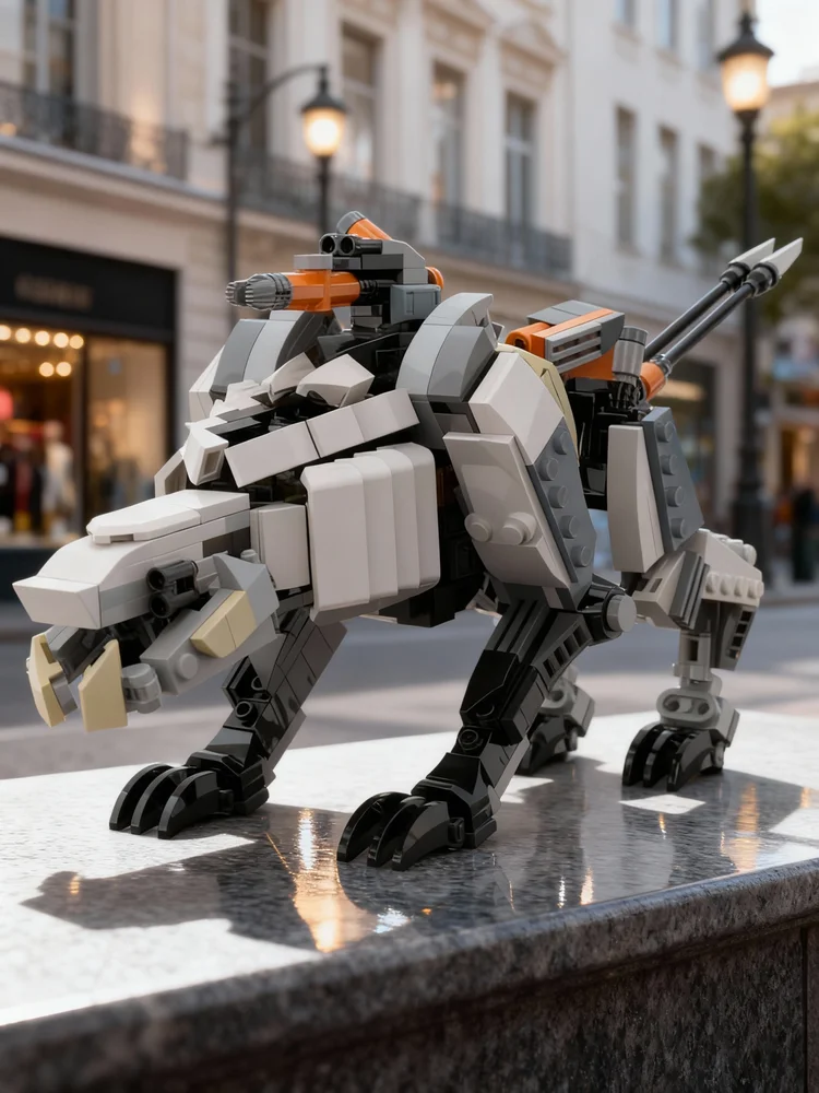 471 stuks MOC Ravager Horizon Adventures Modelbouwstenen Constructiespeelgoed Creatief idee Baksteen Kerstcadeau Onderwijs Kinderen - afbeelding 2