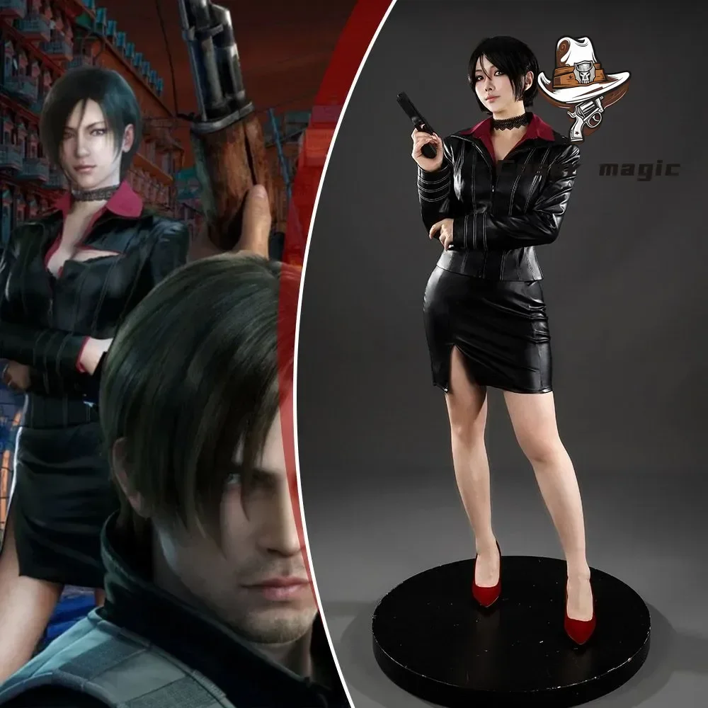 Ada Wong Cosplay Kostüm Uniform Halloween Karneval Party Weihnachten Rollenspiel Kleidung Bekleidung