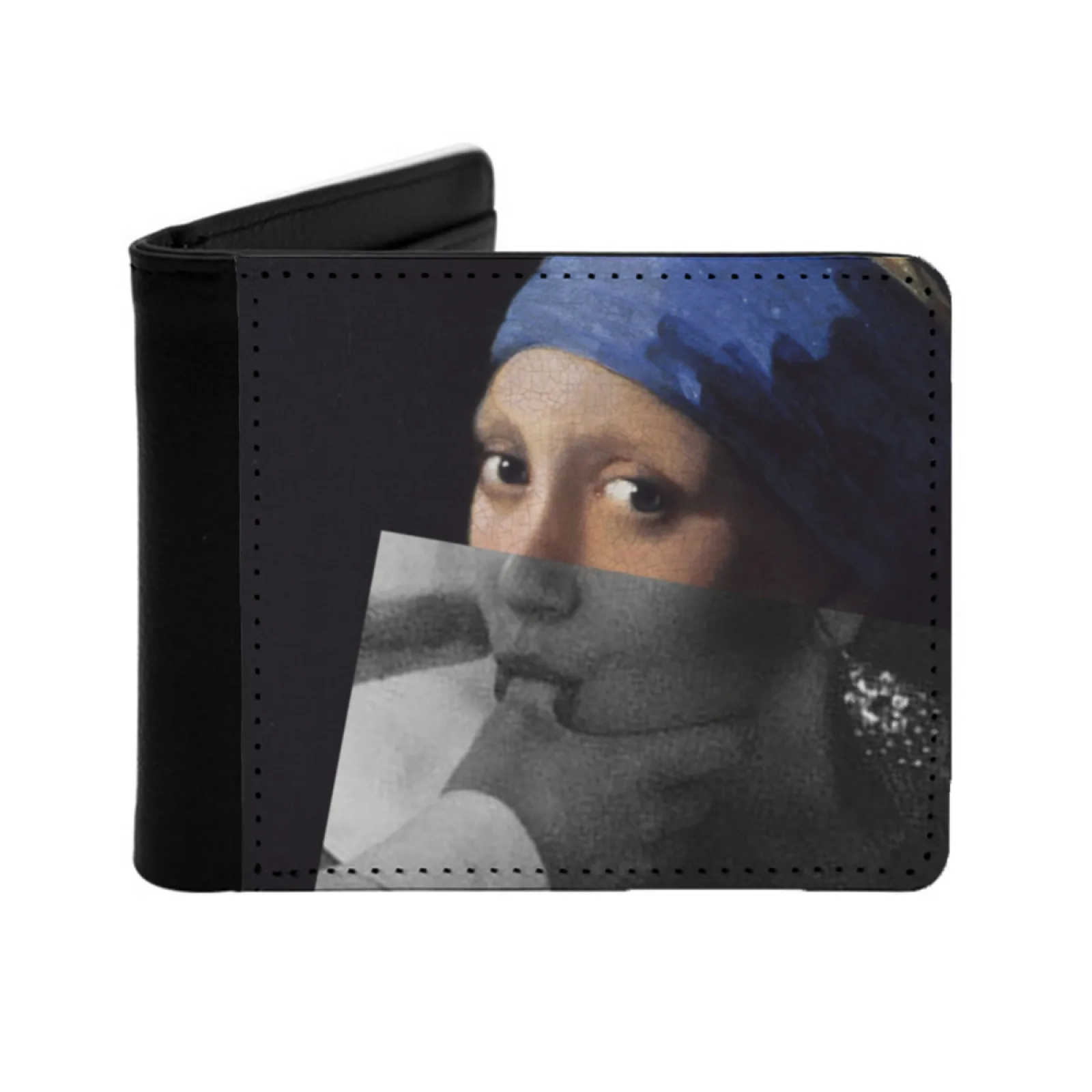 

Pearl Personalized Wallet For Men And Women Pu Leather Short Pocket Purse Sculpture Movies Movie Loilive Passion Cupid