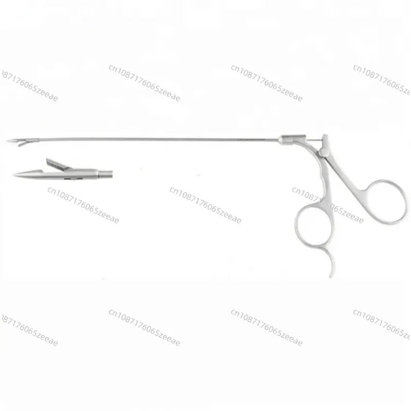 2.4mm Micro Surgical Laparoscopic Excellent Quality Stainless Steel Infantile Closure Hernia Forceps/Hernia Suture Retriever