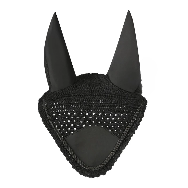 أغطية أذن الحصان المطرزة، معدات الحصان، حزام راكب الفارس #4