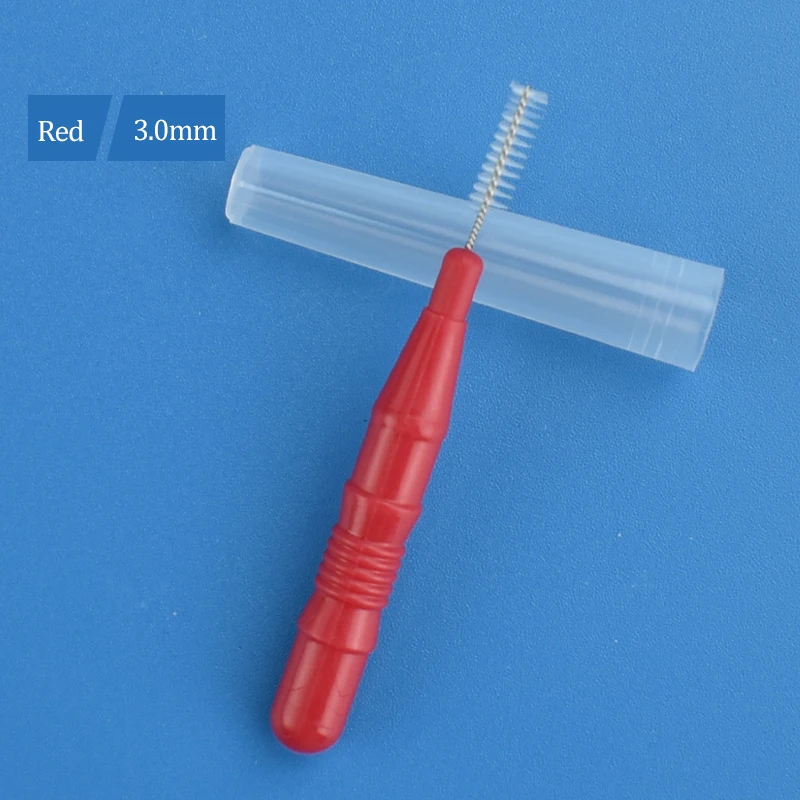 

50Pcs Interdental Brushes Push Pull Teeth Cleaning Interdental Cleaners Orthodontic Dental Tooth Brush Oral Hygiene