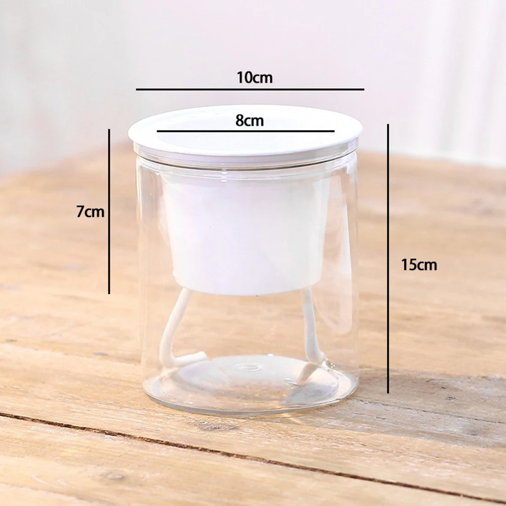 Fitment Succulent Plant Pot PET Lazy Flower Pot Succulent Plant Pot Design Indoor Garden Decor Lazy Flower Pot