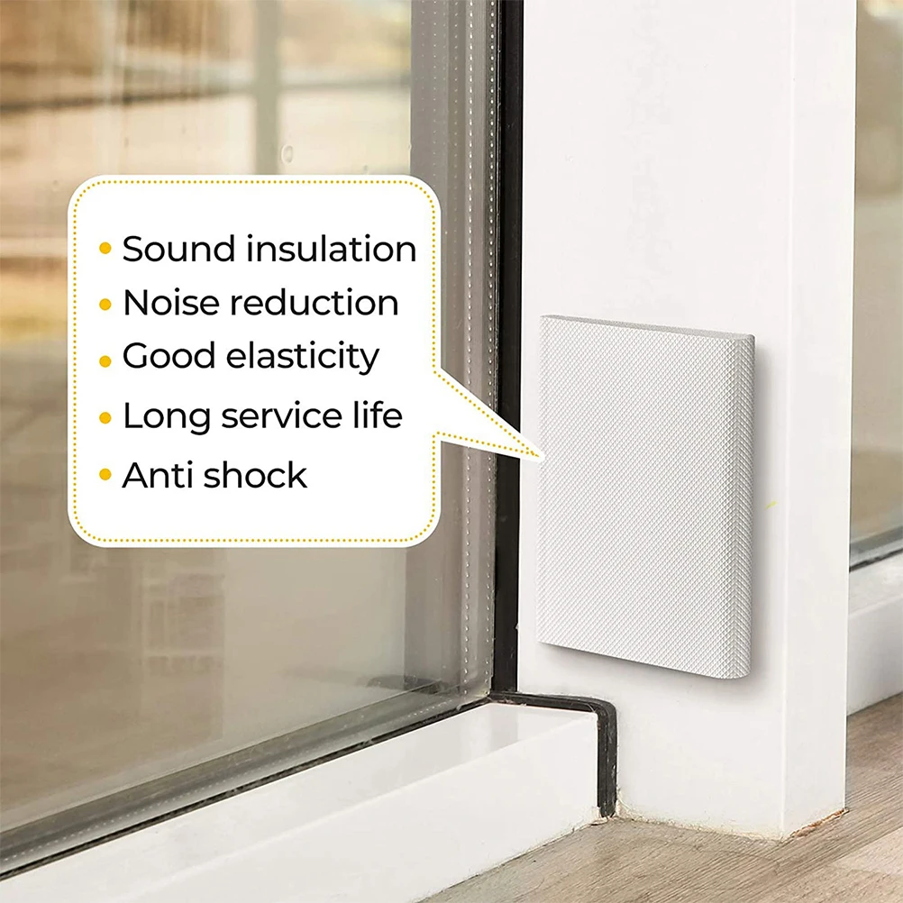 

8 Pcs Sealing Strip Door for Frame Exterior Weatherstripping Sliding Soundproof