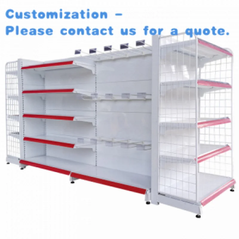 

custom.Hot Good Price Elegant Appearance Retail Display Racks Supermarket Shelves