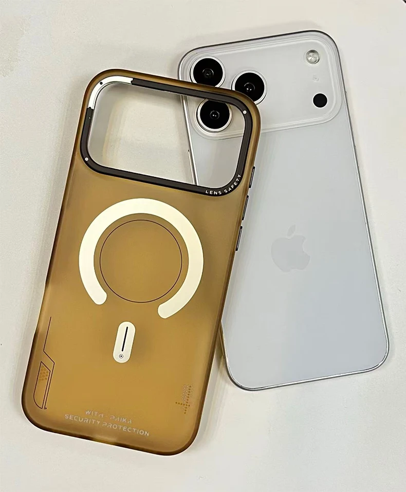 For iphone 17 pro max case Matte Magnetic Skin-friendly feel High Quality Anti-Fall For iphone 17 Pro Case