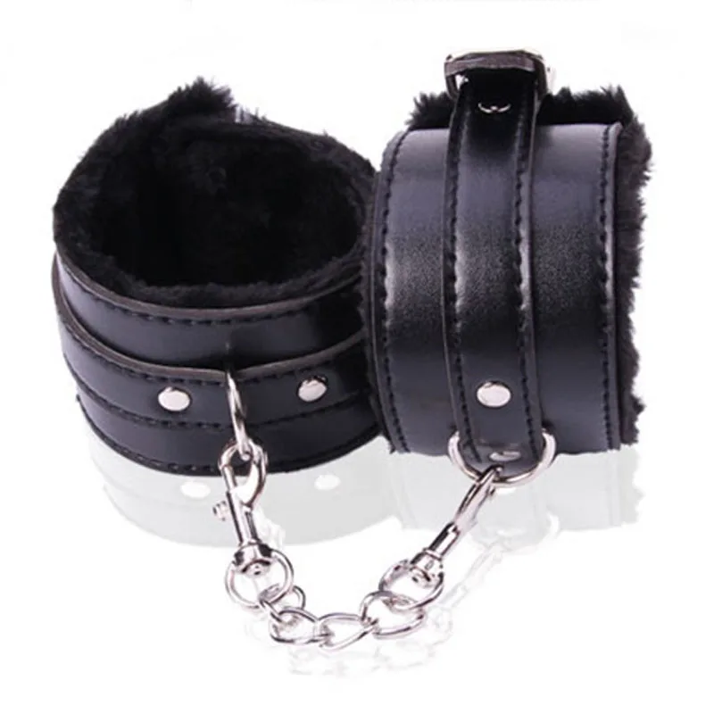 

Adjustable Sex Handcuffs Bondage Couple Leash Women Bdsm Sexual Wrist Ankle Hand Cuffs Restraint PU Leather Fetish Gags Muzzles