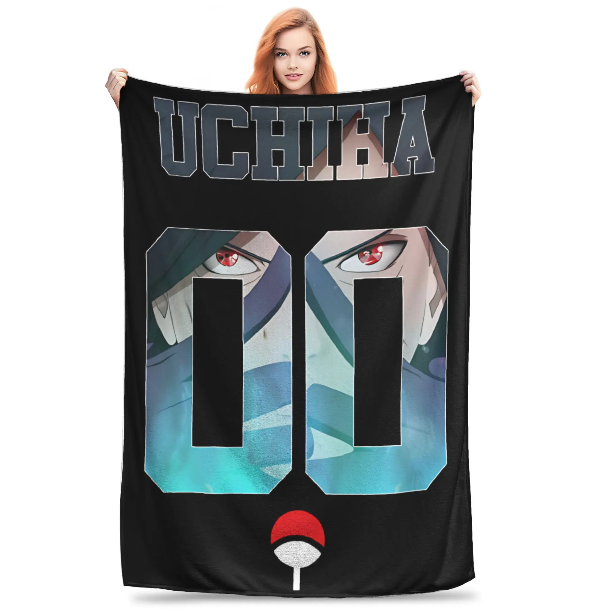 

Manga Jersey - Madara Uchiha Accessories Blanket Cozy Soft narutos anime Throw Blankets for Bed Multi-size Bedding Throws