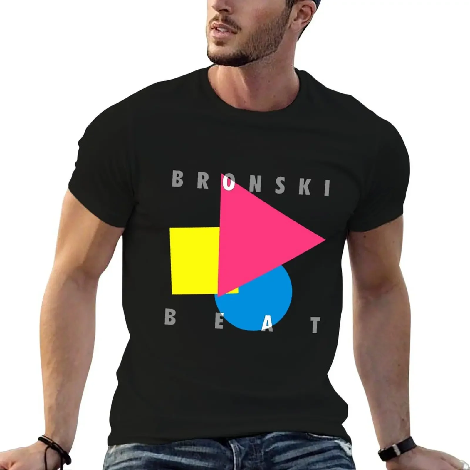 BRONSKI BEAT Tri-blend T-Shirt cheap stuff sports fans man t shirt blacks workout shirts for men