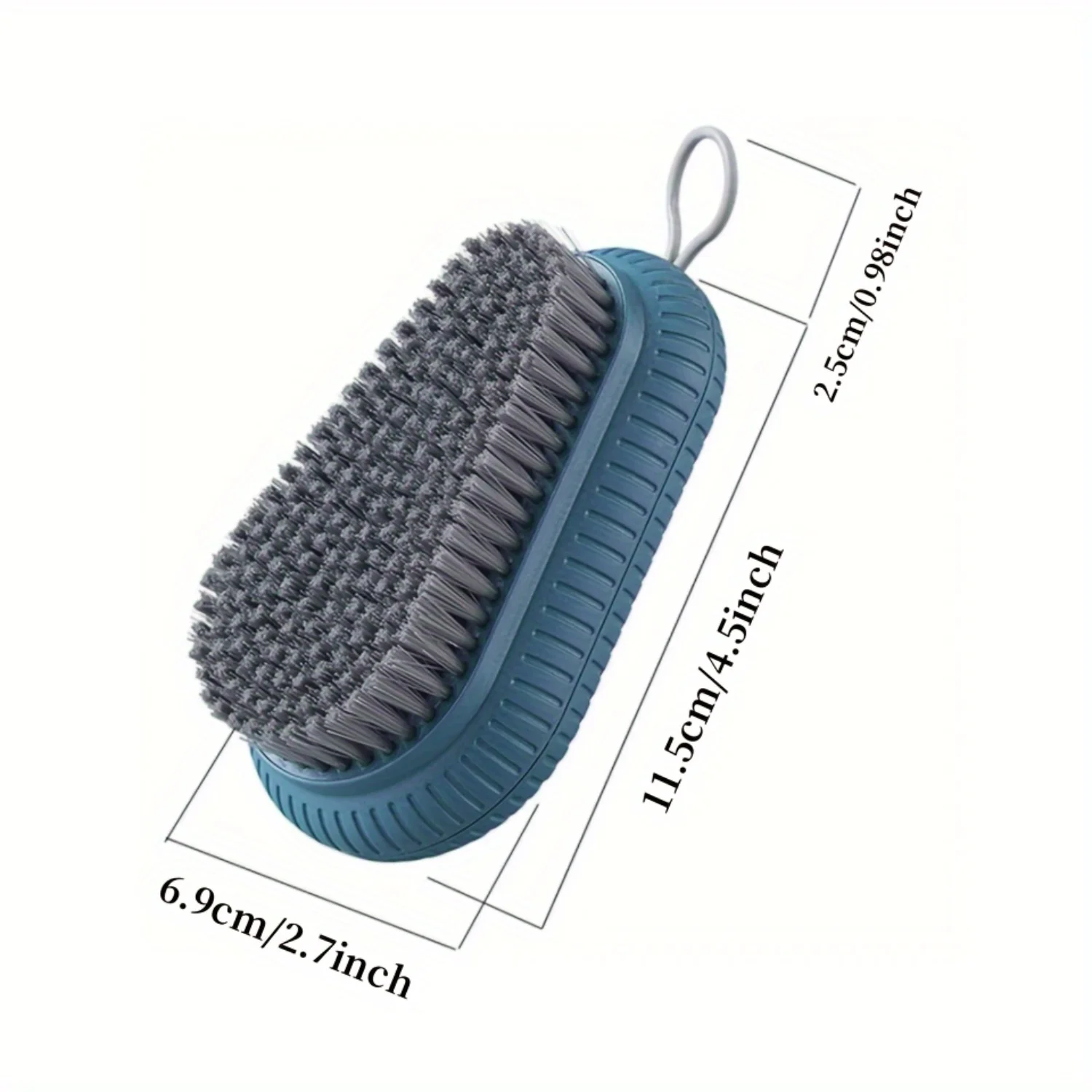 Soft Bristle Scrubbing Brushes for Laundry & Shoes - Easy Grip, Multifunctional Household Cleaning Tools