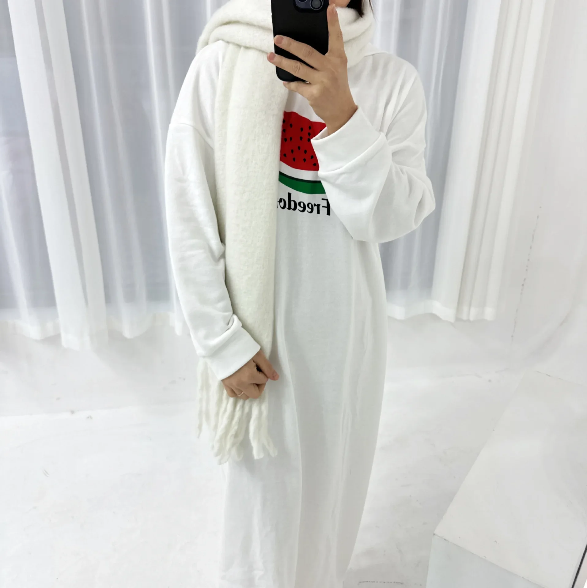 Abaya en coton avec capuche pour femmes, sweat-shirt musulman décontracté, robe à capuche, Ramadan africain, vêtements islamiques, caftan, Dubaï, adt