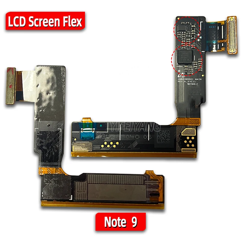 5Pcs Original LCD Touch Screen Image Flex Cable For Samsung Galaxy S8 Plus S9 S10 5G S9 Plus S20 S21 S22 Ultra S20 Plus lcd flex