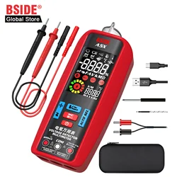 BSIDE A5/A5X Tester napięcia inteligentny cyfrowy multimetr bezkontaktowy elektryk detektor woltomierz Ac Live Wire Ohm Hz miernik NCV