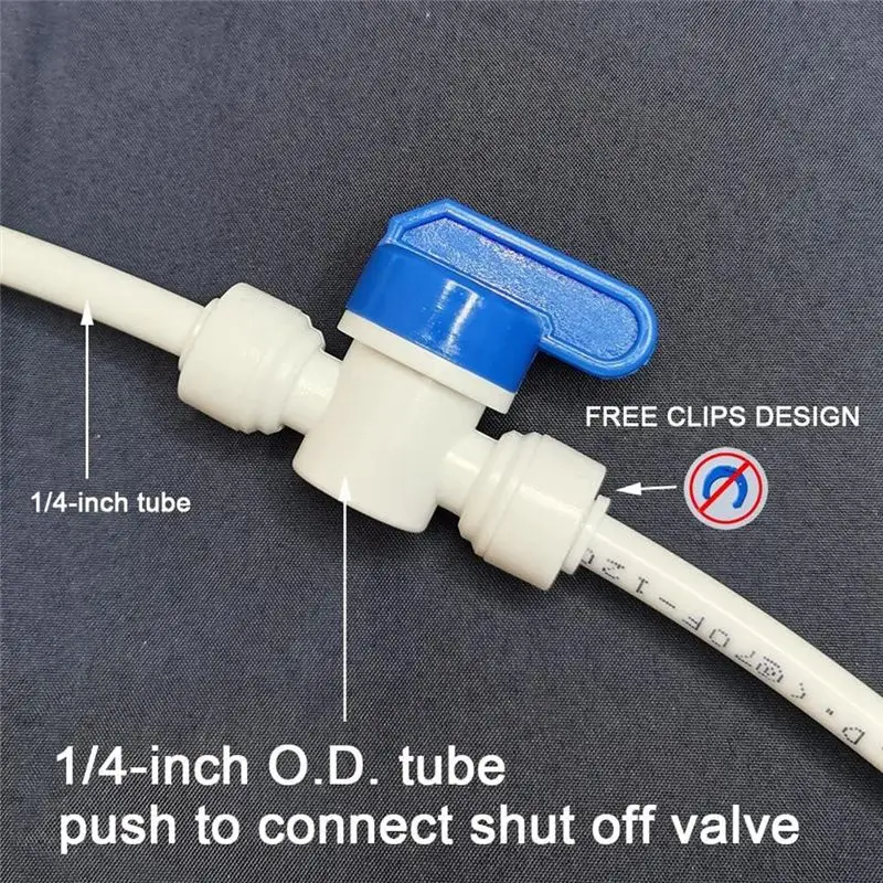 AS63-1/4 Inch O.D. Length 32.8Ft(10 Meters) RO Water Tubing, Hose Pipe For RO Water Purifiers System Durable Easy To Use