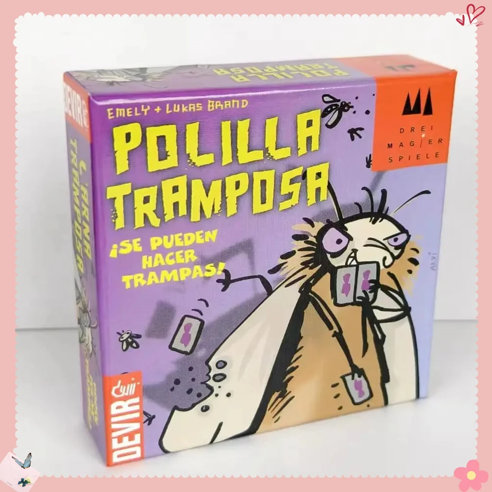 Polilla Tramposa Español أوراق للعب لعبة The Cheating Moth الإسبانية مجلس لعبة Juego Cartas ألعاب عائلية للحزب لصالح هدية