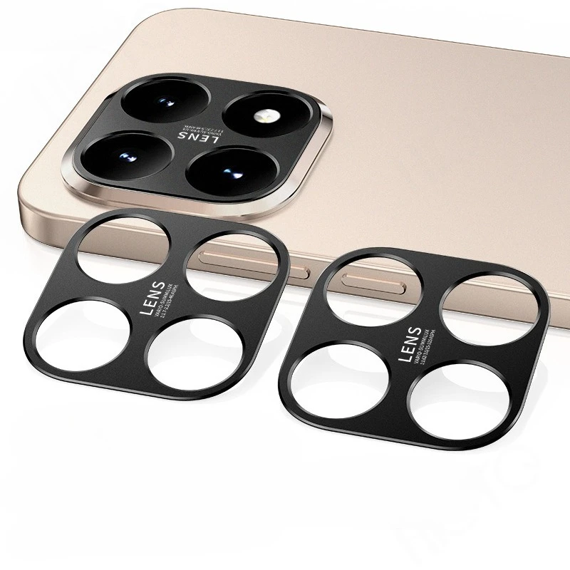 For Xiaomi 15T Pro Camera Protectors Aluminum Alloy Hollow Metal Sticker for Xiaomi15T 15Tpro Lens Protective Film Ring Frame