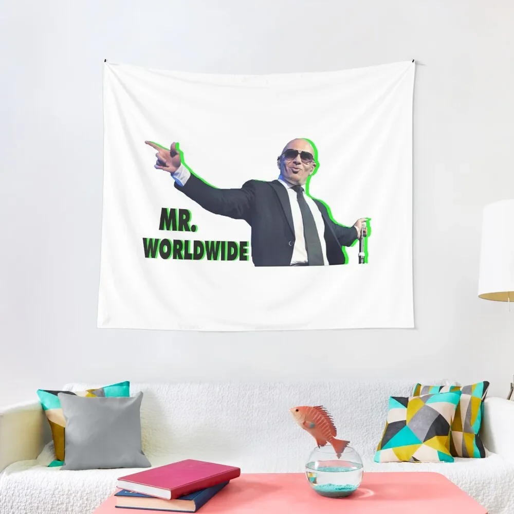 

UNIQUE - Mr Worldwide cool Tapestry Things To The Room Room Decoration Korean Style Tapestry