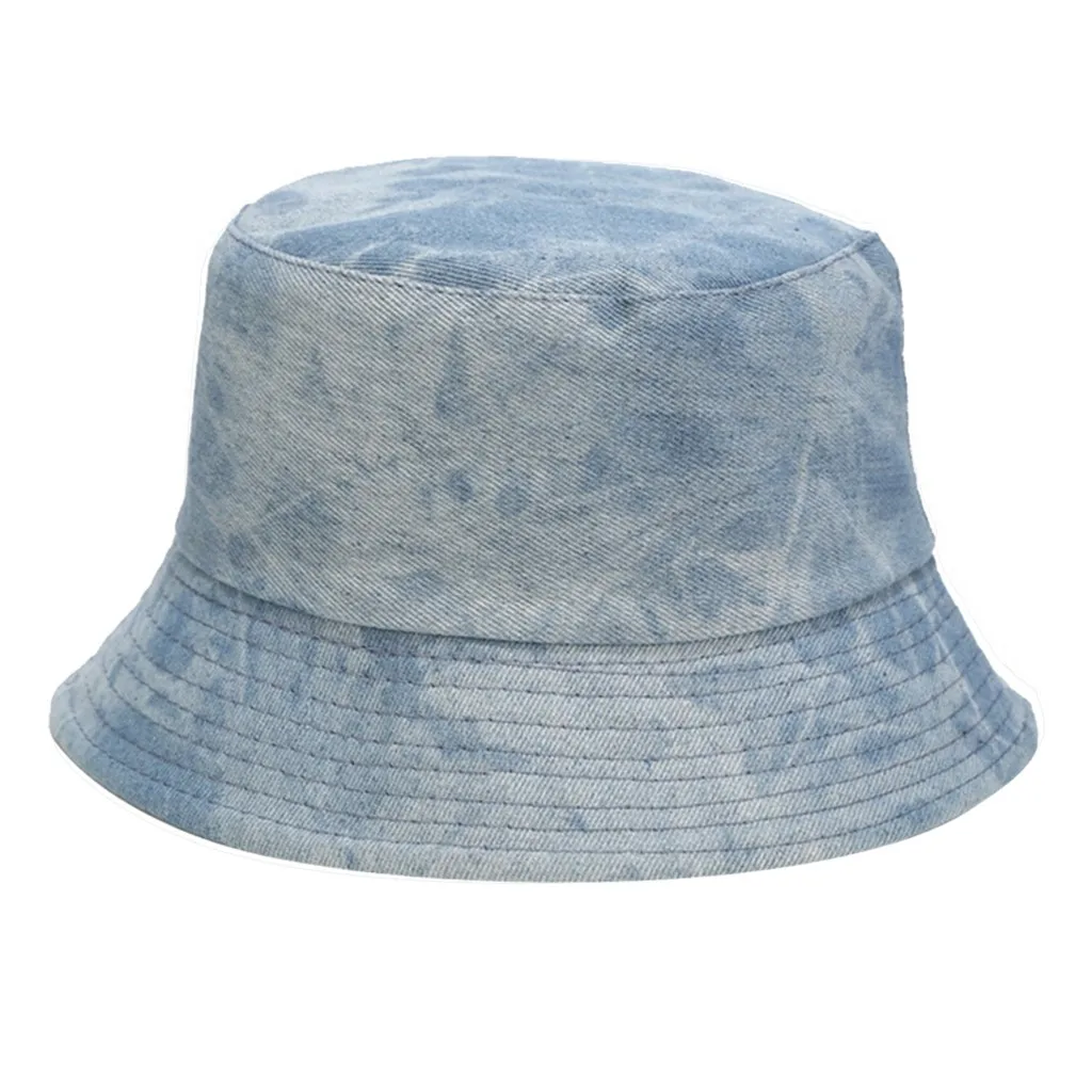 New Fashion Autumn Winter Reversible Multicolor Tie Dye Bucket Hats Cotton Fisherman Caps Women Gorros Female Outdoor Bonnet