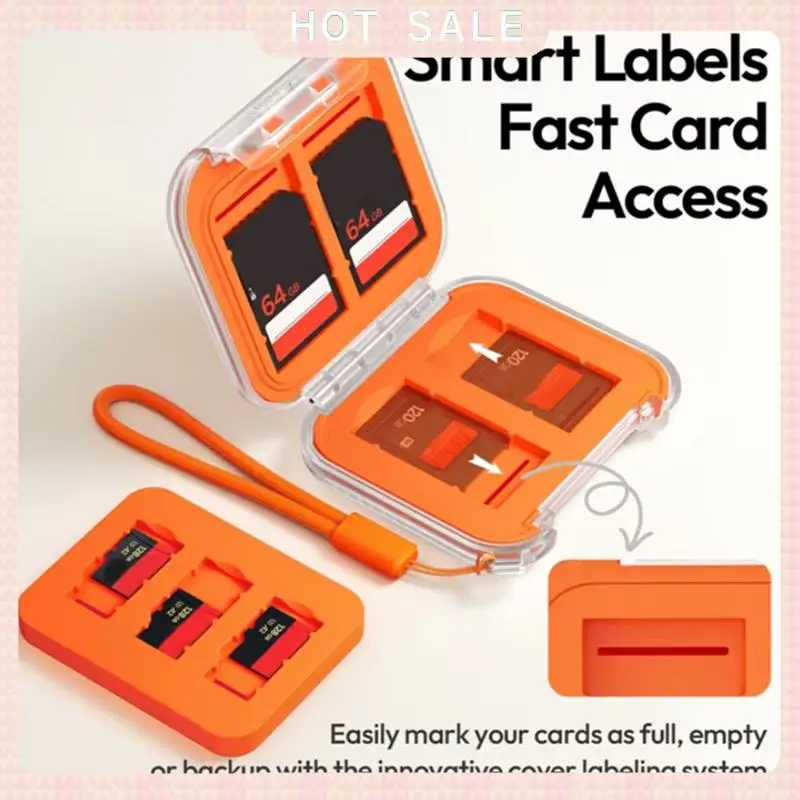 24-Hour Delivery Ulanzi CC01 Multi-Grid Protector Cover 5 Slots Memory Card Case Carrying Holder For TF/SD Micro SD Camera Card