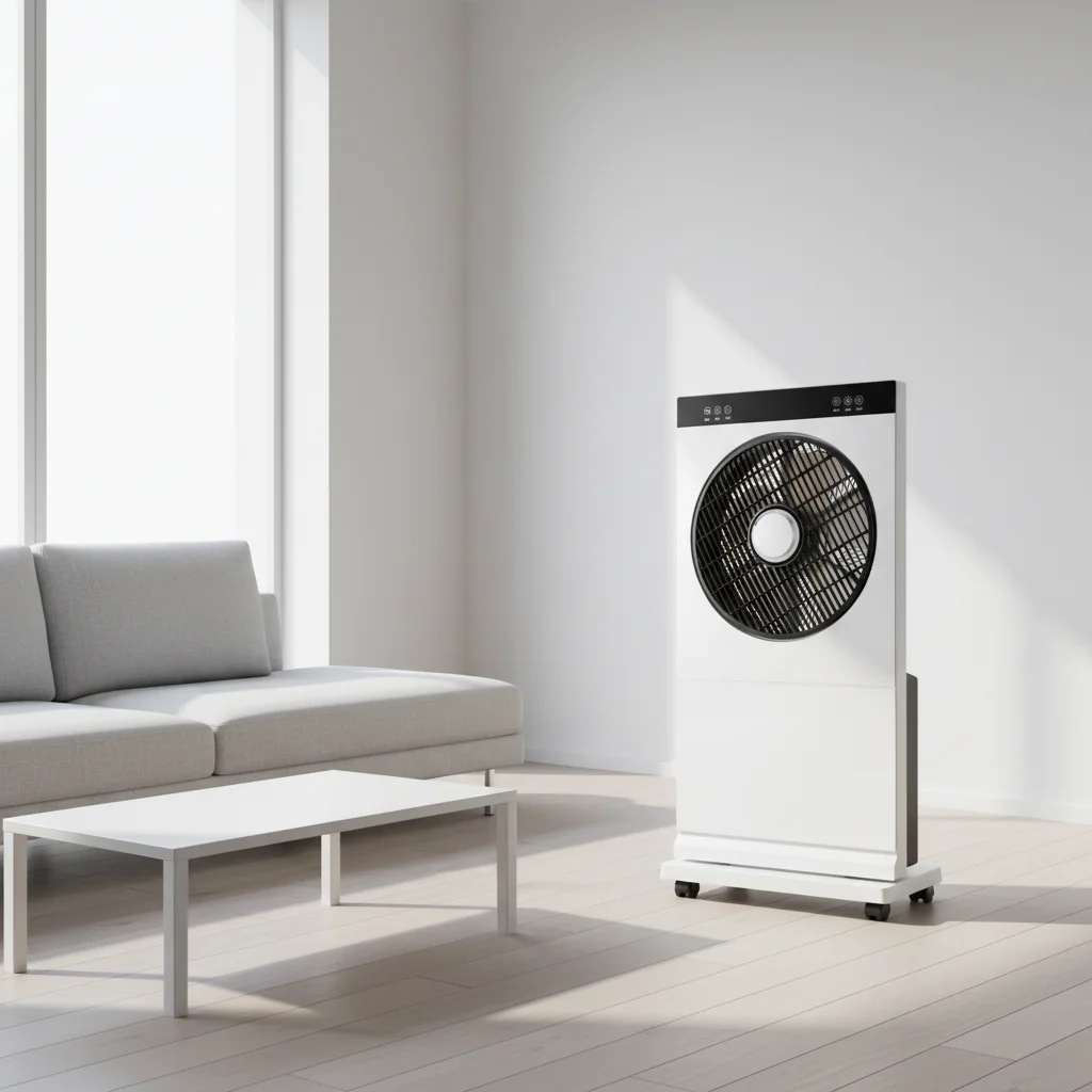 

Hot Selling New Design High Quality Electric Cooling Powerful Mist Fan with Remote Control for Home & Industrial Use