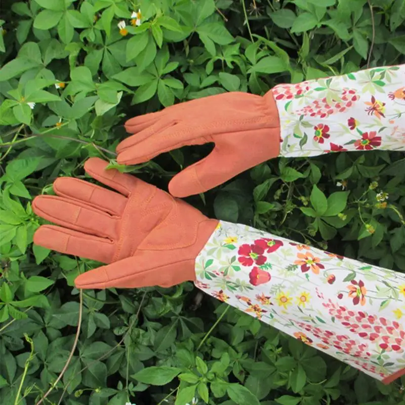 

Garden Sleeves For Women Forearm Protection Rose Pruning Gloves Car Cleaning Gloves Non-Slip Grip Work Gloves Hand Protector For