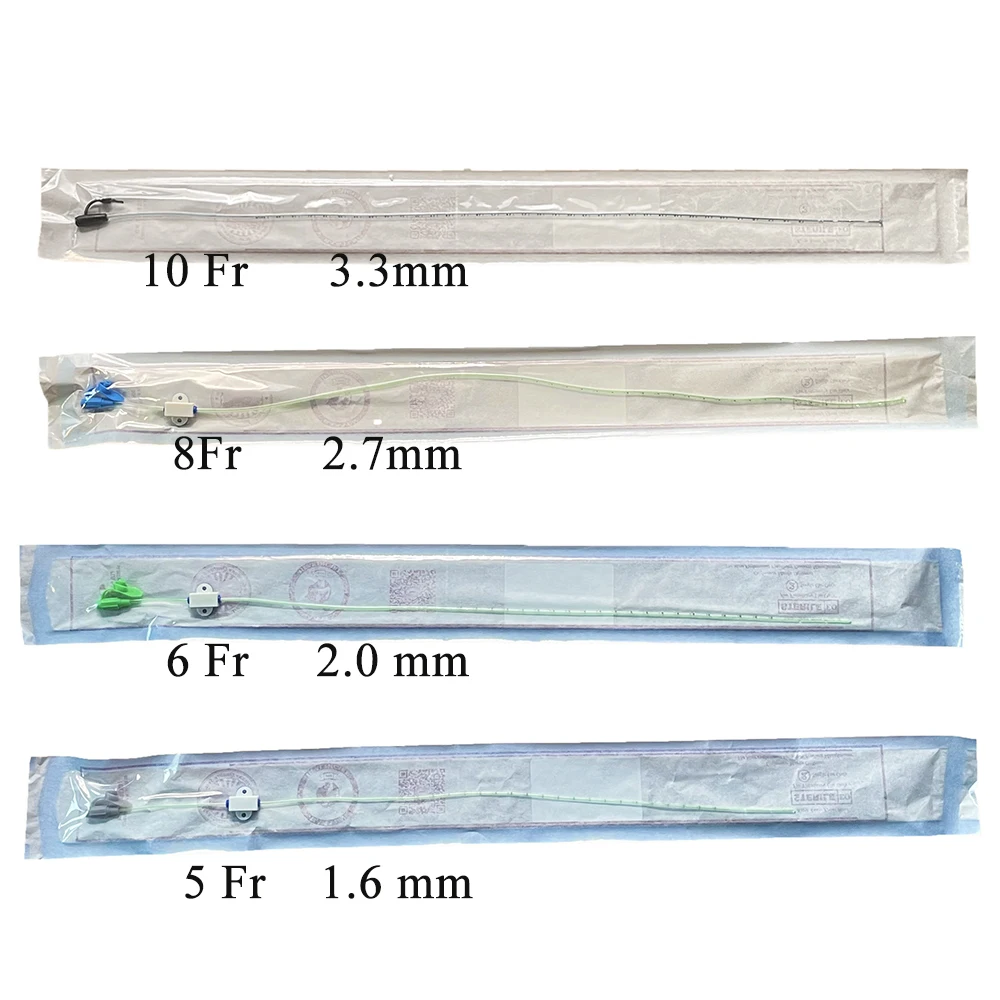 Professional Pet Feline Cat Canine Dog Use Nasogastric Feeding Tube NE With X-Ray Detection Line Long Time Placement 5PCS/8PCS