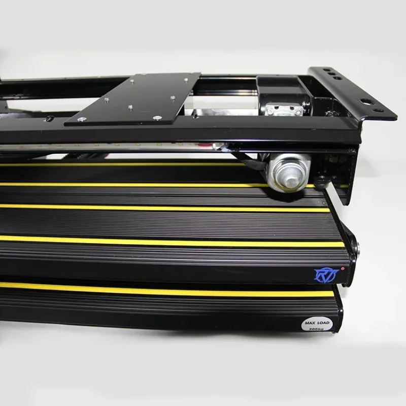 Customizable RV Electric Folding Step With 12V LED Light With Easy Installation For Modern Campers