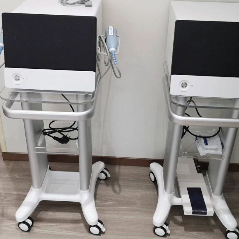 

Multi-function Beauty Salon Trolley Cart Acrylic Rolling Trolley Beauty Machine Stand Equipment Cabinet Trolley