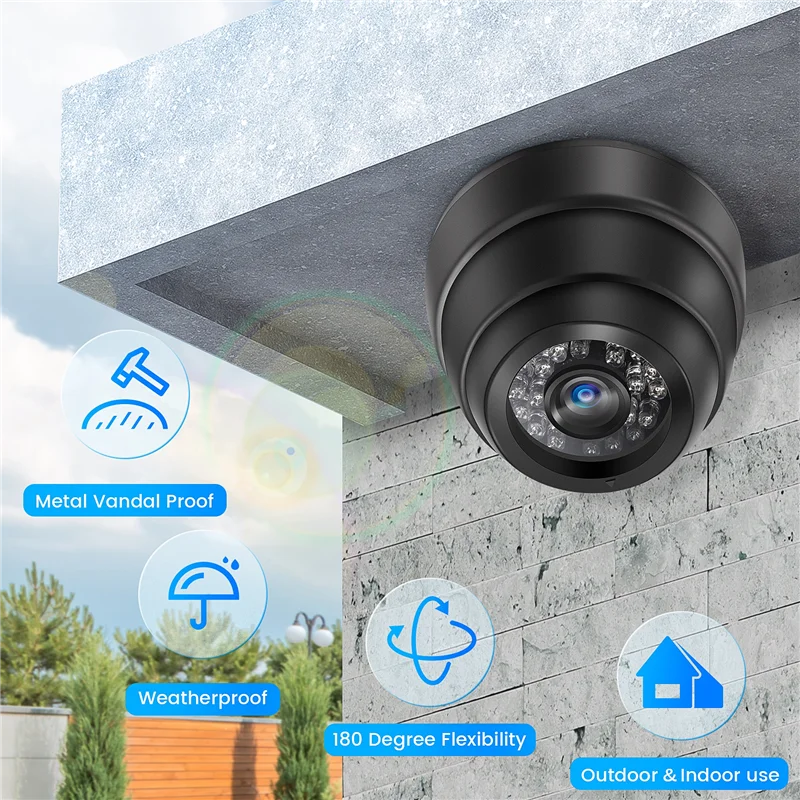 

CCTV Camera HD 800TVL Security Dome Camera Outdoor-ABVP