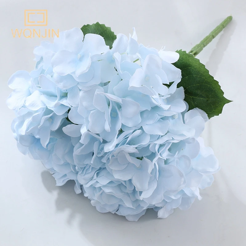 1 Strauß künstliche große Hortensie Blume nach Hause Hochzeits feier Geburtstag Neujahr Valentinstag Blumen dekor künstliche Blume – Detail 17
