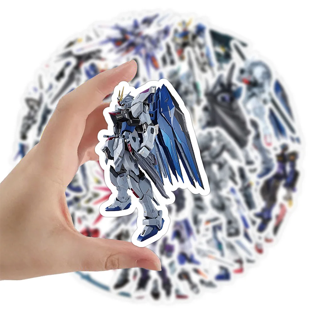 10/30/50PCS Cool Anime GUNDAM Graffiti Stickers DIY Bike Travel Luggage Guitar Laptop Waterproof for Kid Toy Sticker Decal Gift