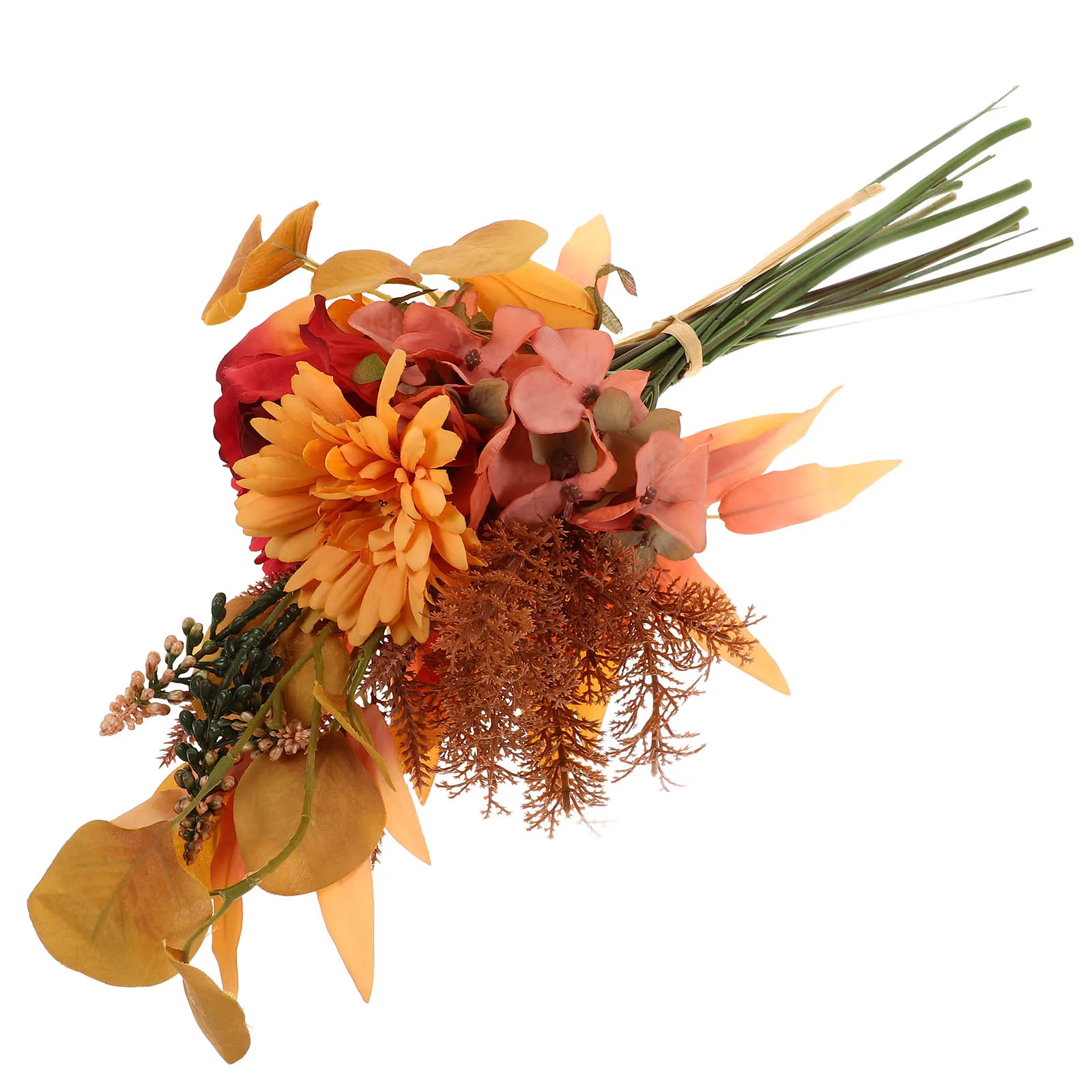 

Thanksgiving Artificial Flower Bouquet 44cm Non Woven Simulation Decor Indoor Outdoor Party Holiday Realistic
