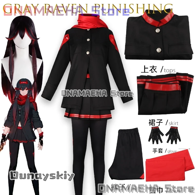 onamaeha@lusia-crimson-lotus-gray-raven-punishing-cosplay-costume-authentic-game-replica-anime-outfit-holiday-edition-halloween