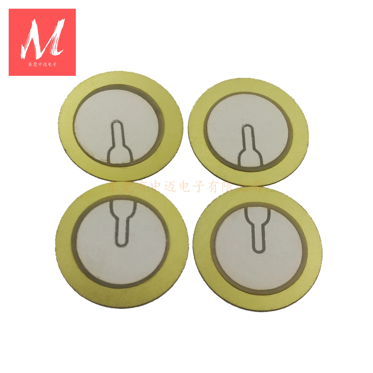 20mm Self Drive Type Piezo Element Brass Piezo Element