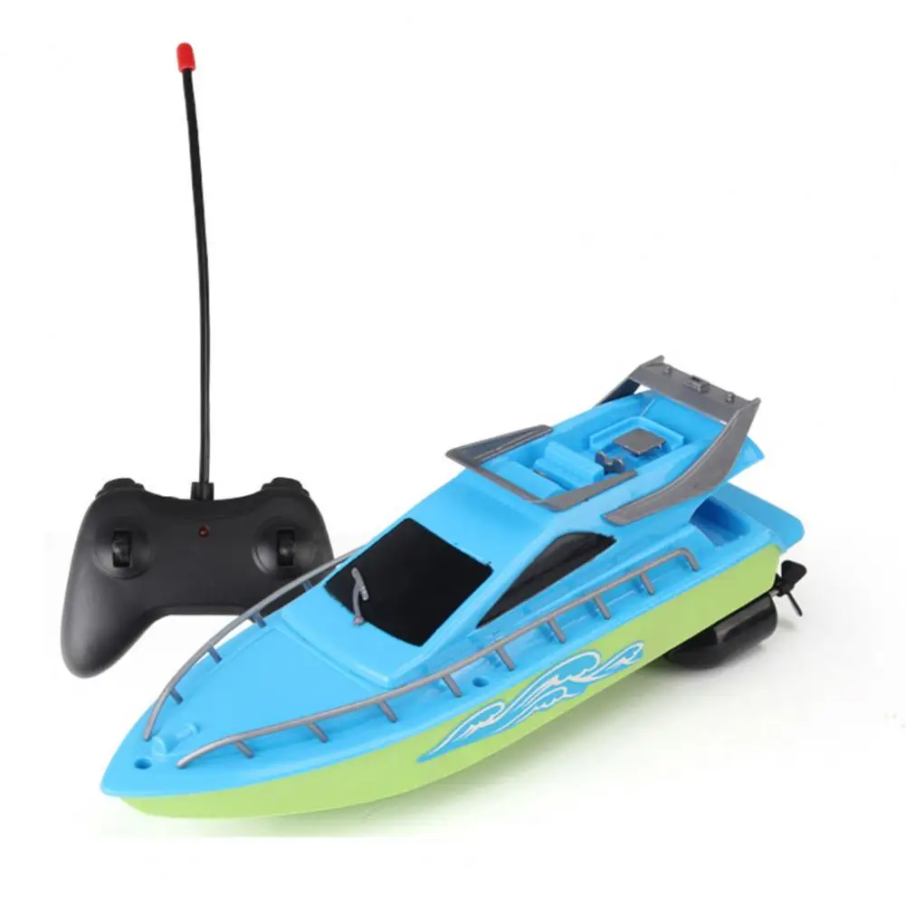 Speedboat Toy Durable Waterproof RC Boat Toy RC Speedboat Vehicle Kids Toy Birthday Gift for Children