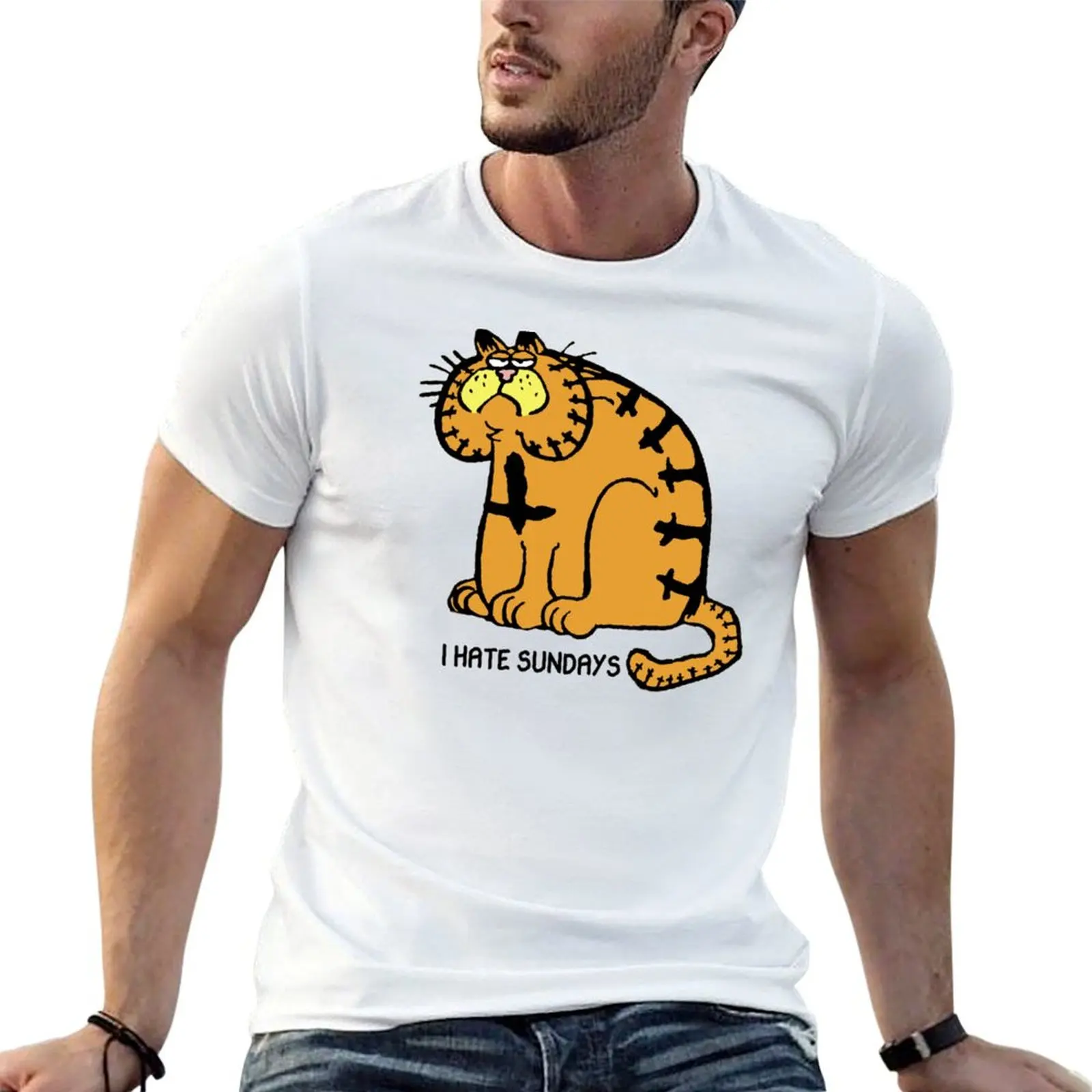 I hate sundays T-Shirt Festival Casual Short Sleeve