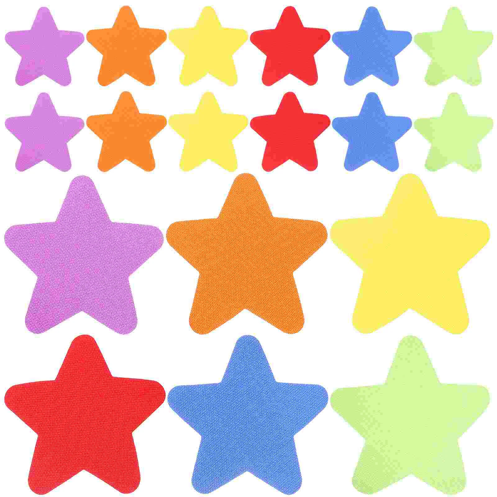 Rug Rug Rug 30Pcs Stars Shape Carpet Spot Markers Teachers Classroom Floor Color Marker Star Carpet