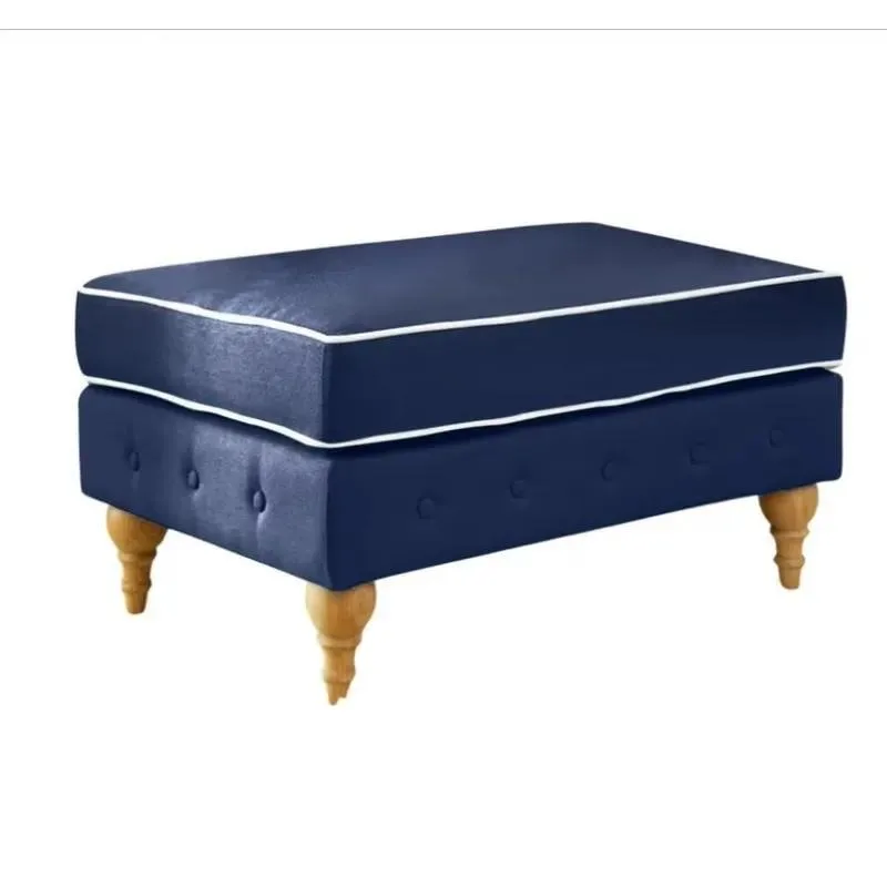 Upholstered Bench for Living Room Bedroom Solid Wood Ottoman Shoe Changing Stool Entryway Storage Seat Furniture