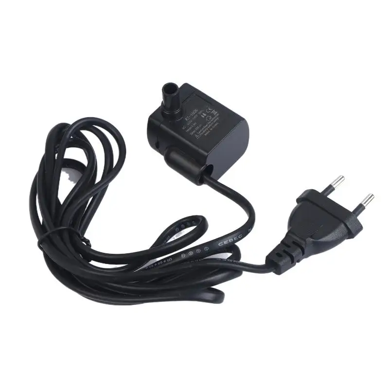 AT-1020 Mini pompa ad acqua sommergibile da 220 V CA per fontane da tavolo, caratteristiche dell'acqua interna e artigianato fai-da-te