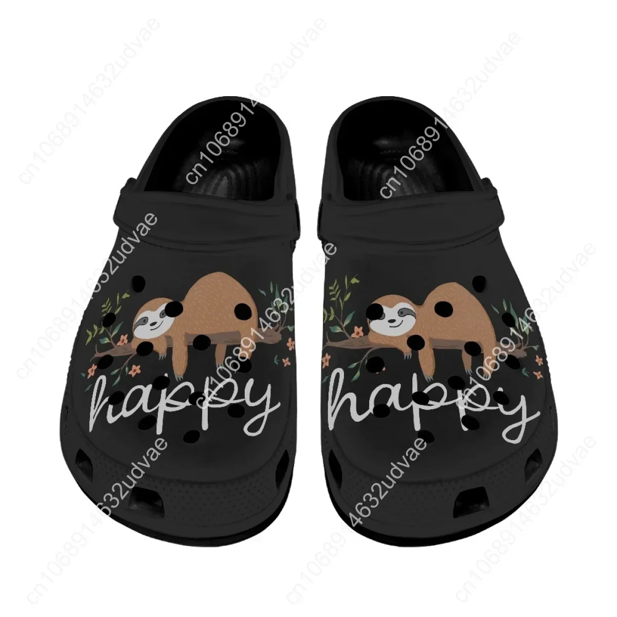 Sandalias de perezoso para mujer, zapatillas ligeras transpirables con diseño de animales de dibujos animados, toboganes de playa al aire libre para niñas jóvenes, verano, 2023