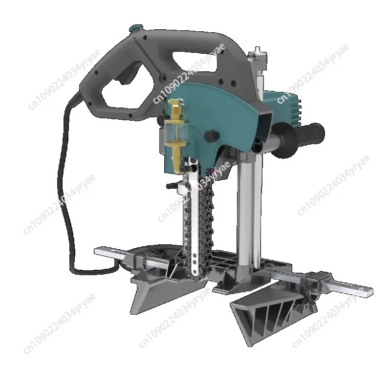 Woodworking Portable Drilling Machine, Drilling , Mortising , Square Hole , Chain Saw