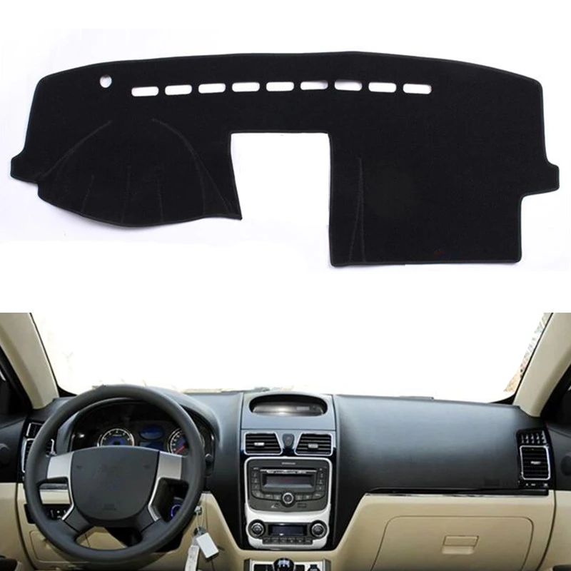 For Geely Emgrand EC7 EC715 EC718 2009-2015 2016 Dashmat Dashboard Cover Dash Mat Pad Instrument SunShade Carpet Car Accessories