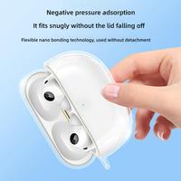 Transparent Earphone Case For Huawei FreeBuds Pro 4 Cases Soft Silicone Clear Headphone TPU Protective Cover