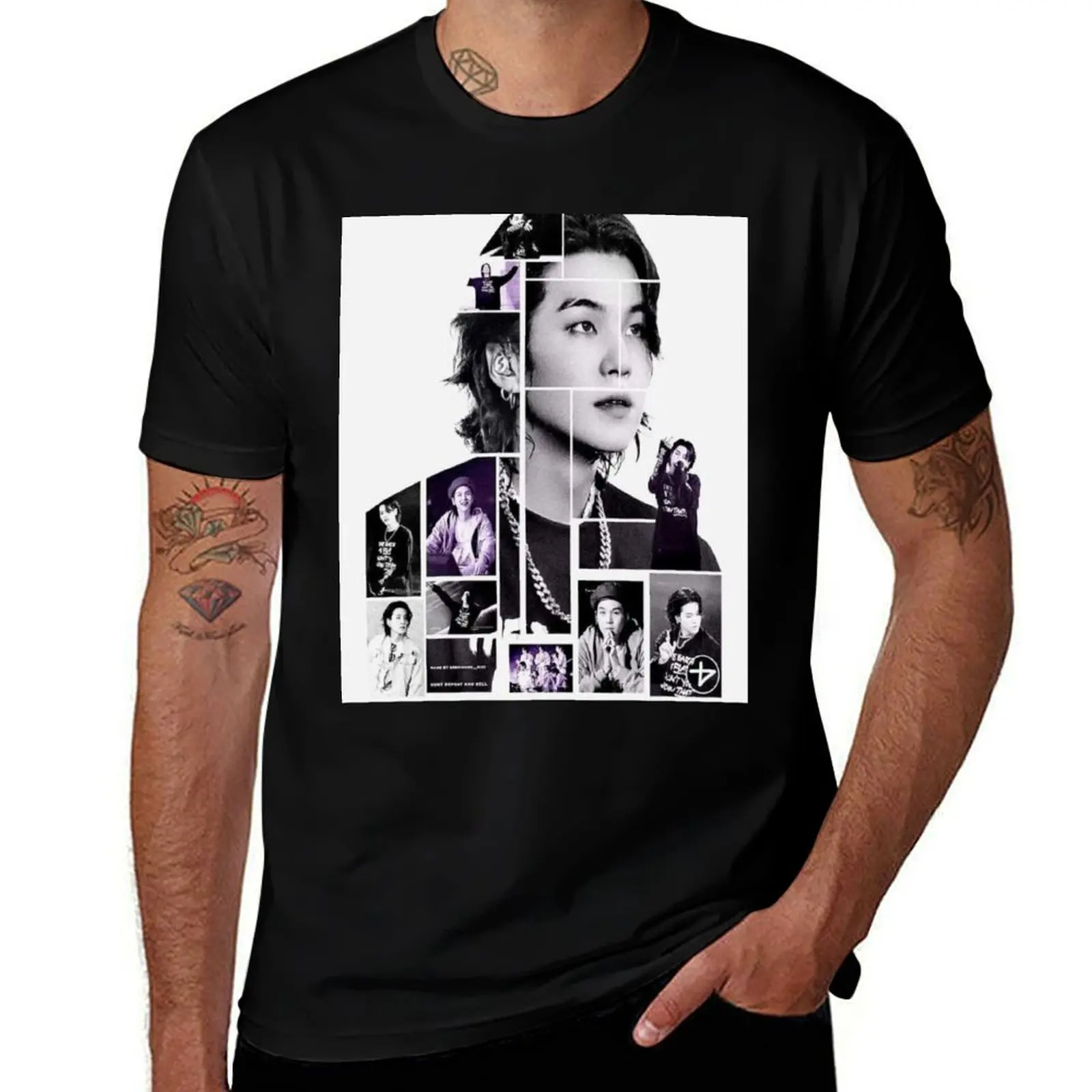 

Suga T-Shirt cute tops sweat luxury designer oversized t shirt men