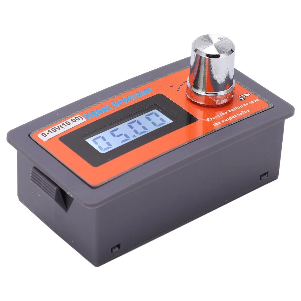 DC 0‑10V Voltage Signal Generator ABS Adjustable Voltage Signal Analog Simulator 79.5*42*23.5mm Signal Generator